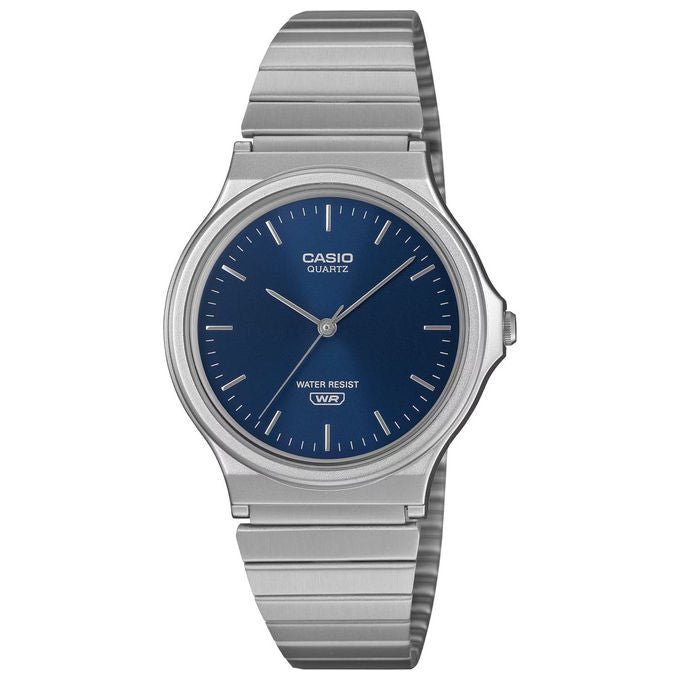Casio MQ-24D-2AEF Orologio Unisex Blu Acciaio Inossidabile Quarzo Svizzero