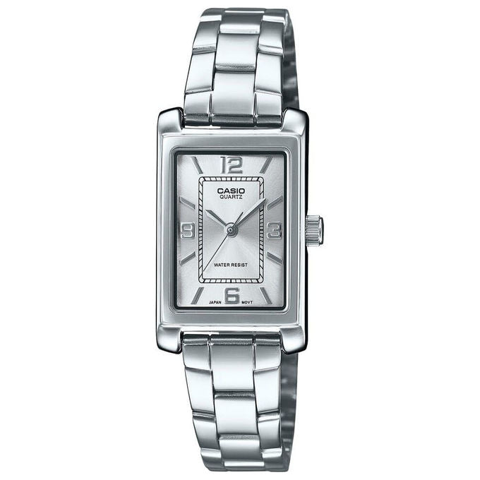Casio LTP-1234PDD-7AEF Orologio da Donna Quarzo Acciaio Inossidabile Argentato colore Argentato