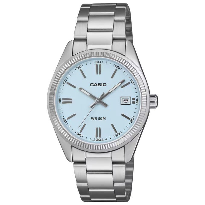 Casio UTP-1302PD-2A2VEF Orologio da polso Quarzo Acciaio Celeste colore Silver