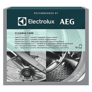 Electrolux M2GCP121 Detergente Lavatrice e Lavastoviglie 3 in 1 manuten 12 bustine colore Bianco