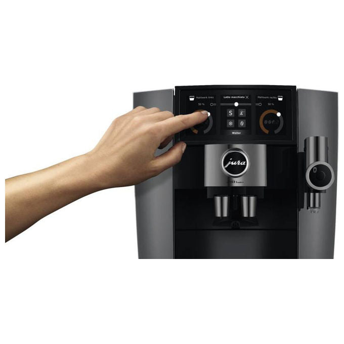 Jura J10 twin EA Macchina per espresso Automatica 1,9 L Nero
