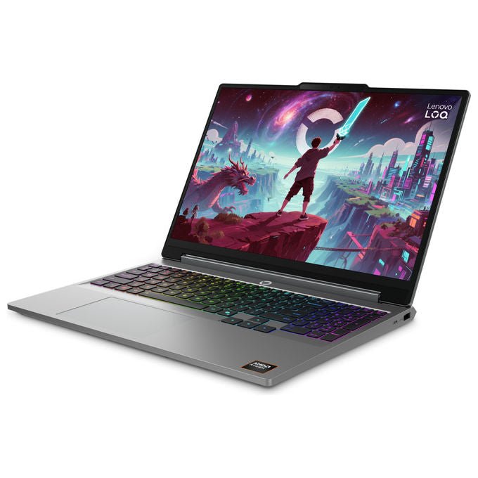 Lenovo LOQ 15AHP11 Computer Portatile AMD Ryzen 7 15.3 pollici 16GB RAM 512GB SSD NVIDIA RTX 5050 Windows 11 Home colore Grigio di Luna