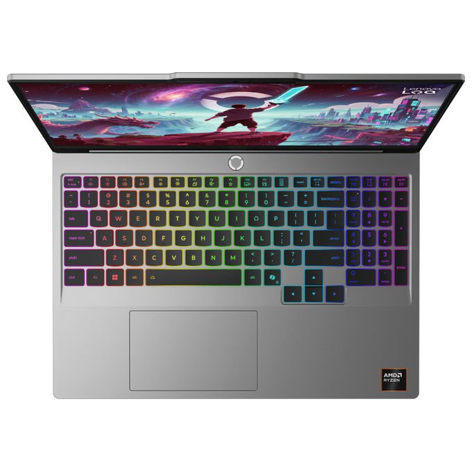 Lenovo LOQ 15AHP11 Computer Portatile AMD Ryzen 7 15.3 pollici 16GB RAM 512GB SSD NVIDIA RTX 5050 Windows 11 Home colore Grigio di Luna