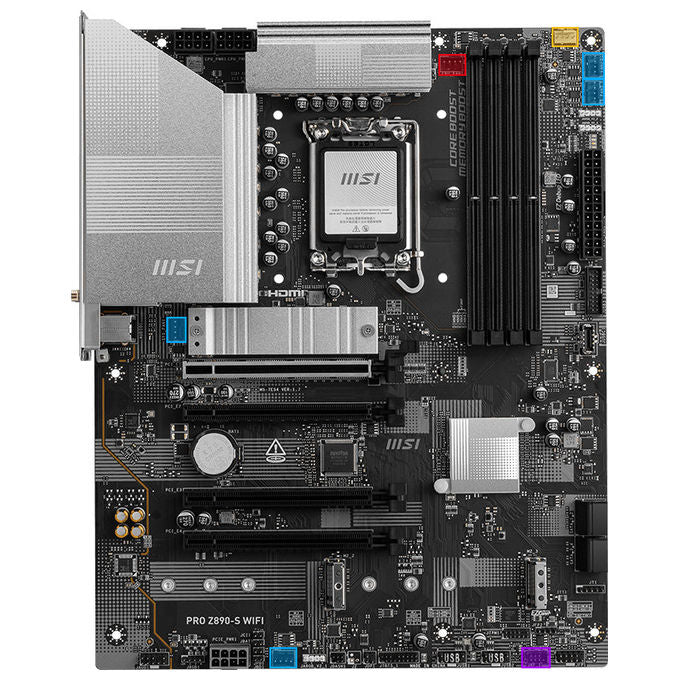 MSI 7E54010R PRO Z890-S WIFI6E Socket LGA 1851 ATX DDR5 Colore Nero