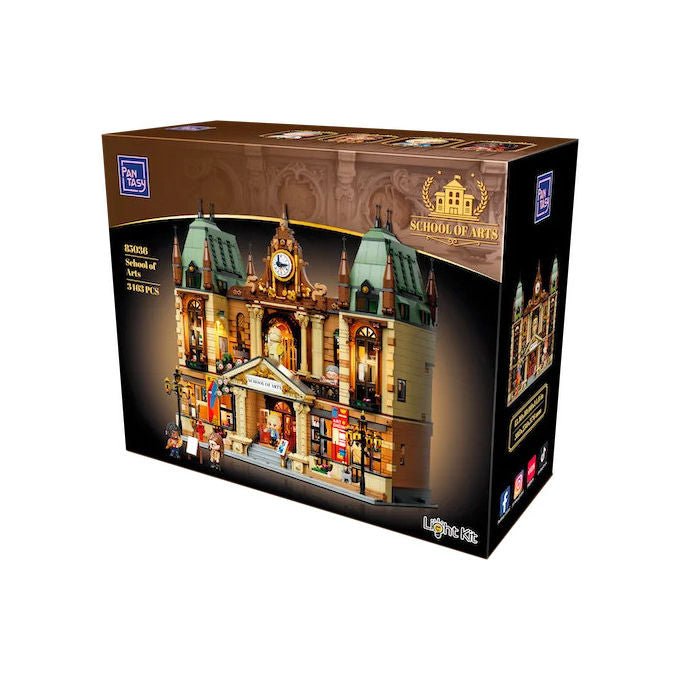 PAN TASY building blocks School of Arts 3463 pezzi 38.5x25.6x37.6cm