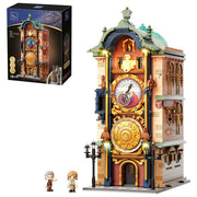 PAN TASY 6973817324833 Set costruzione Orologio Astronomico di Praga 2441 pezzi 42cm con LED e meccanismi mobili colore Bianco