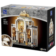 Pantasy 6973817325243 Dinosaur Museum Set di costruzione Modello Art Déco Altezza 39 cm Kit LED colore Bianco