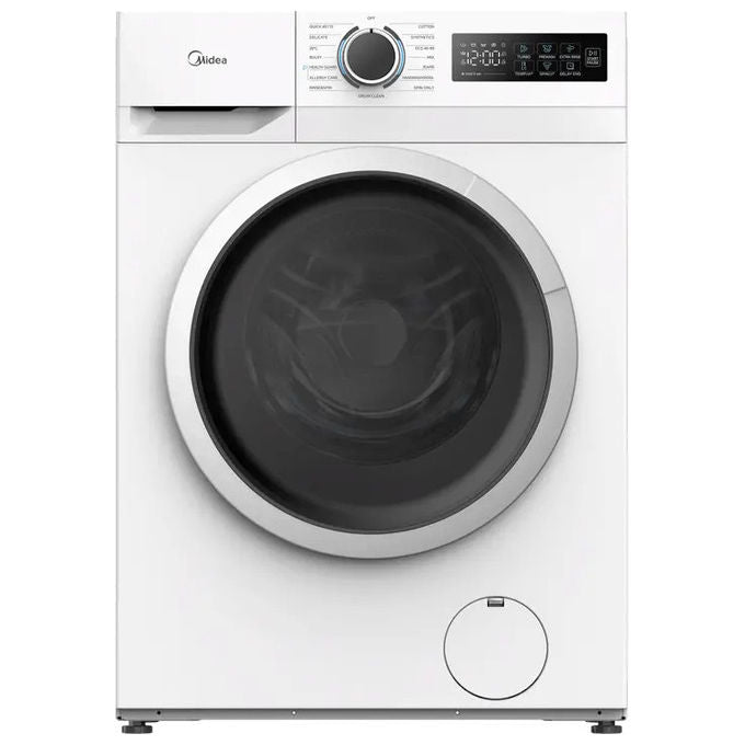 Midea MF110W80BA10 Serie 110 Lavatrice Frontale 8 Kg 1351 rpm Classe A TurboWash Motore BLDC (85x59,5x47,5 cm) colore Bianco