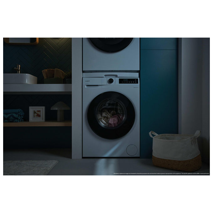 Candy GD 49B8-S Lavatrice Carica Frontale 9 Kg 1351 rpm Classe A Bianco (85x60x60 cm)