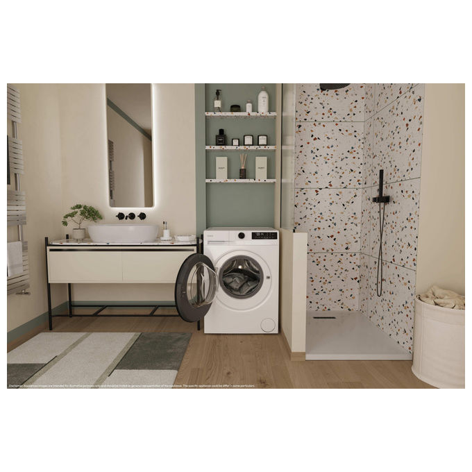 Candy GD 49B8-S Lavatrice Carica Frontale 9 Kg 1351 rpm Classe A Bianco (85x60x60 cm)