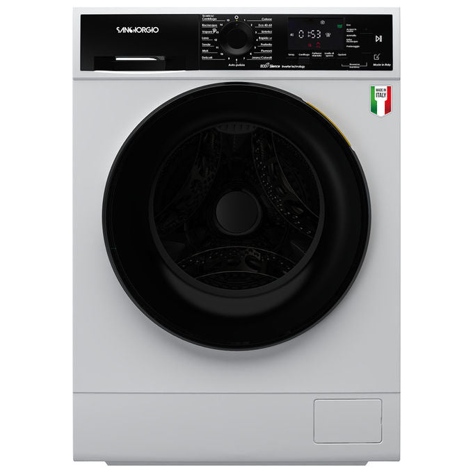 SanGiorgio F912C-T Lavatrice Carica Frontale 9 kg 1200 rpm Classe A Bianco