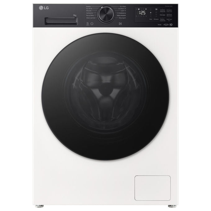LG F2NX50S9THB ThinQ Lavatrice Slim Caricamento Frontale 9 Kg 1200 rpm Classe A AI DD Vapore Wi-Fi (85x60x47.5 cm) colore Bianco