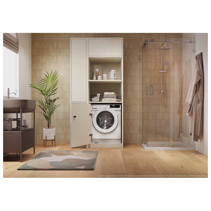 Candy BC448M4D8J-S Lavatrice Incasso 8 kg 1400 rpm Classe A Inverter Wi-Fi colore NON APPLICABILE