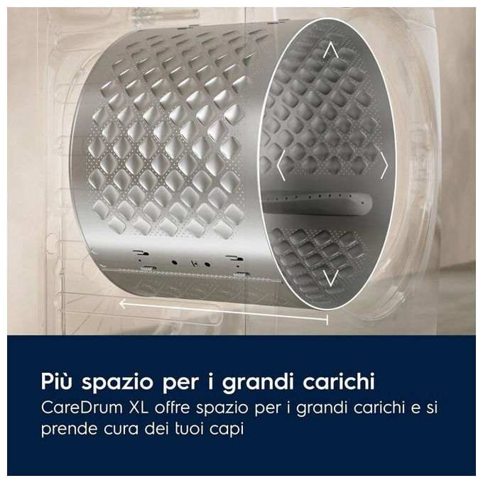 Electrolux EW7F410Y Lavatrice Frontale 10Kg 1400rpm Classe A-40% SteamCare Bianco (84.7x59.7x63.6 cm)