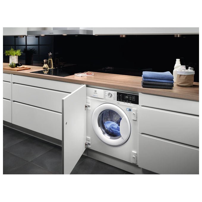 Electrolux EW7FB74BI Lavatrice Incasso 7 Kg 1400 Giri Classe B Vapore (81x60x54 cm) colore Bianco