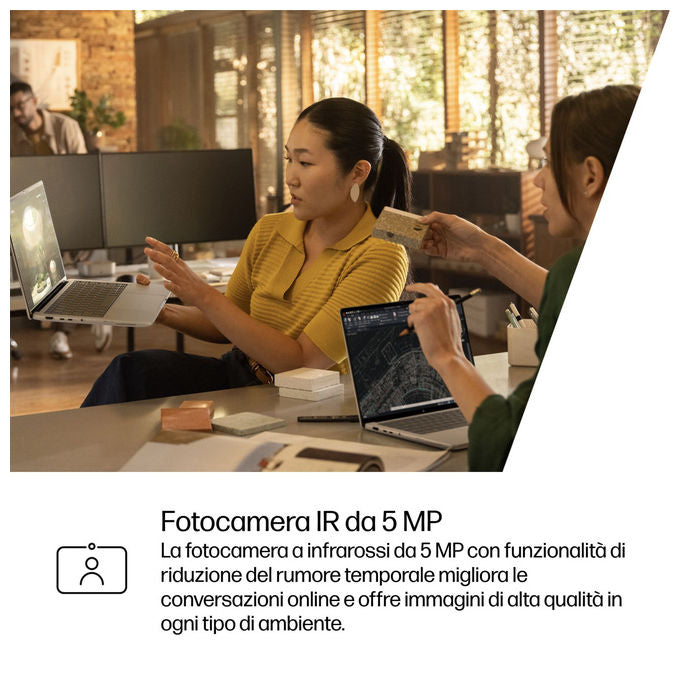 HP A3ZK9ET ZBook Ultra G1a Workstation mobile AMD Ryzen AI Max PRO 395 64GB 1TB SSD WUXGA Windows 11 Pro colore Argento