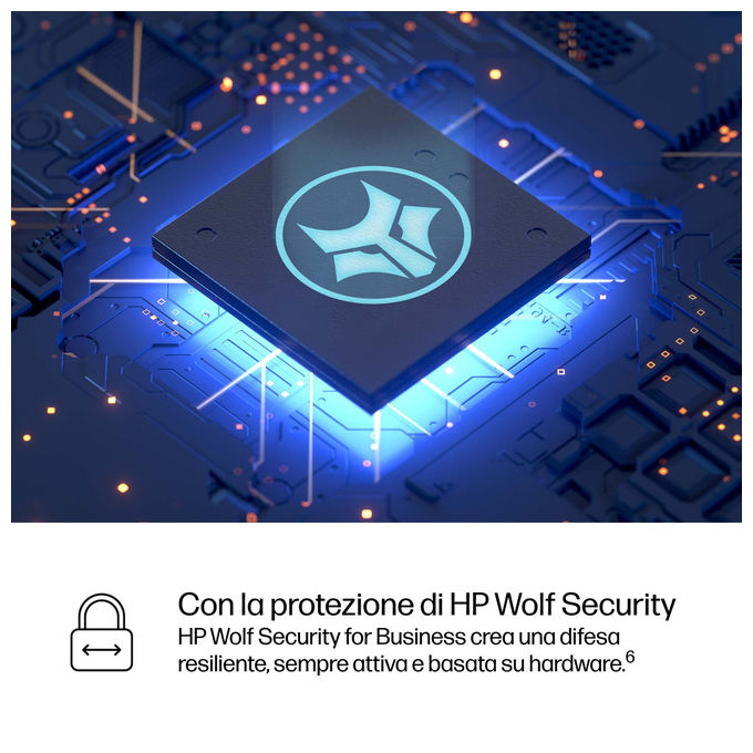 HP AD4J7ET EliteBook 8 G1a Wolf Pro Security Edition Notebook Argento