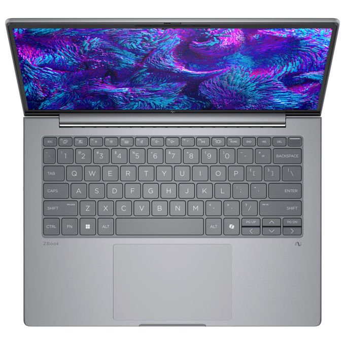 HP C8JC9ET ZBook 8 G1i Wolf Pro Security Edition Workstation mobile 14 Intel Core Ultra 7 255H 32GB RAM 1TB SSD NVIDIA RTX 500 Ada colore Argento Windows 11 Pro