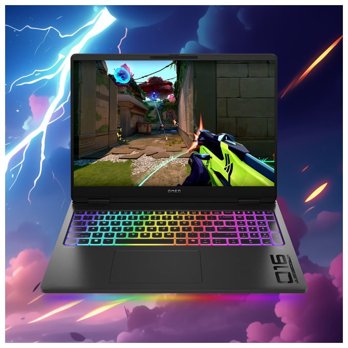 HP OMEN MAX Gaming Laptop 16-ah0012nl Intel Core Ultra 7 32 GB RAM 1 TB SSD NVIDIA GeForce RTX 5080 Nero