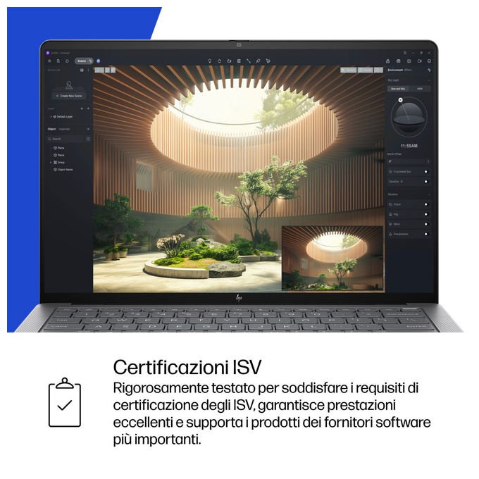 HP Zbook Ultra G1a Workstation mobile AMD Ryzen AI Max Pro 395 14'' WUXGA 128GB RAM 1TB SSD Windows 11 Pro colore Argento