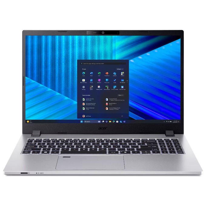 Acer TMP215-75-G2-TCO-52Y9 Notebook 15.6'' Full HD Intel Core Ultra 5 125H 16GB DDR5 1TB SSD Windows 11 Pro Argento