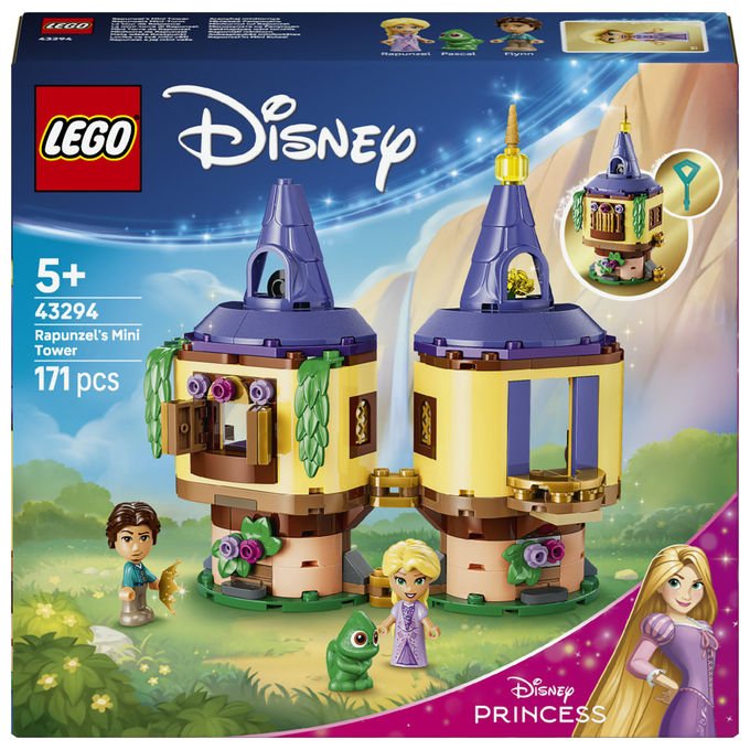 Lego 43294 Principesse Disney La Mini-Torre di Rapunzel Set da costruzione Bambini 5+