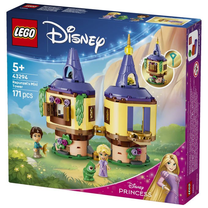 Lego 43294 Principesse Disney La Mini-Torre di Rapunzel Set da costruzione Bambini 5+