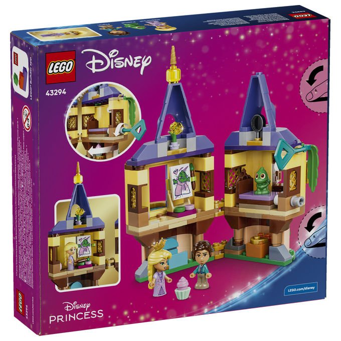 Lego 43294 Principesse Disney La Mini-Torre di Rapunzel Set da costruzione Bambini 5+