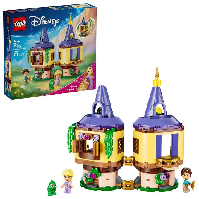 Lego 43294 Principesse Disney La Mini-Torre di Rapunzel Set da costruzione Bambini 5+