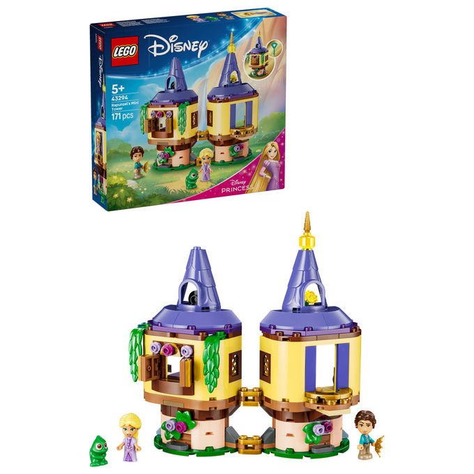 Lego 43294 Principesse Disney La Mini-Torre di Rapunzel Set da costruzione Bambini 5+