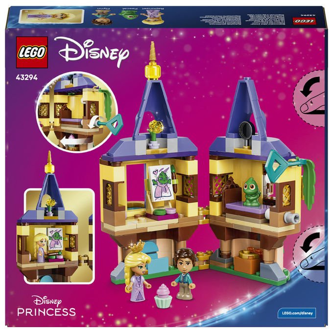 Lego 43294 Principesse Disney La Mini-Torre di Rapunzel Set da costruzione Bambini 5+