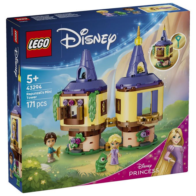 Lego 43294 Principesse Disney La Mini-Torre di Rapunzel Set da costruzione Bambini 5+