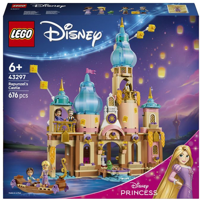 Lego 43297 Disney Princess Il Castello di Rapunzel Set da costruzione 676 pezzi