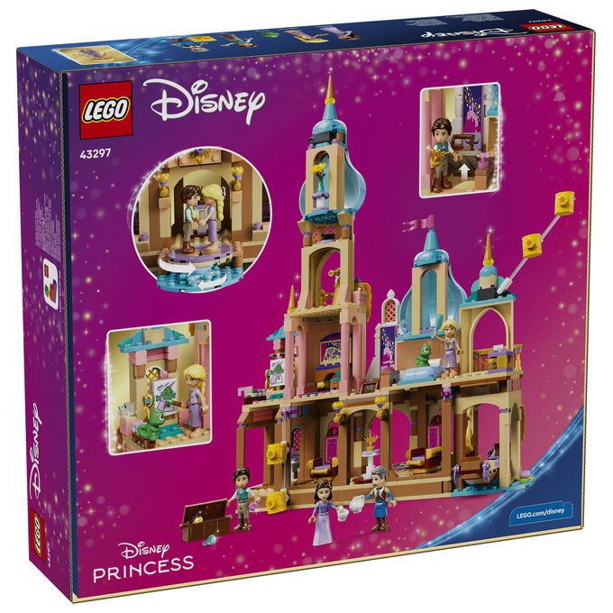 Lego 43297 Disney Princess Il Castello di Rapunzel Set da costruzione 676 pezzi