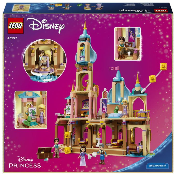 Lego 43297 Disney Princess Il Castello di Rapunzel Set da costruzione 676 pezzi