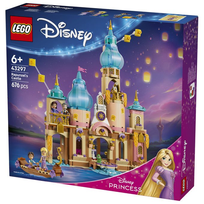 Lego 43297 Disney Princess Il Castello di Rapunzel Set da costruzione 676 pezzi
