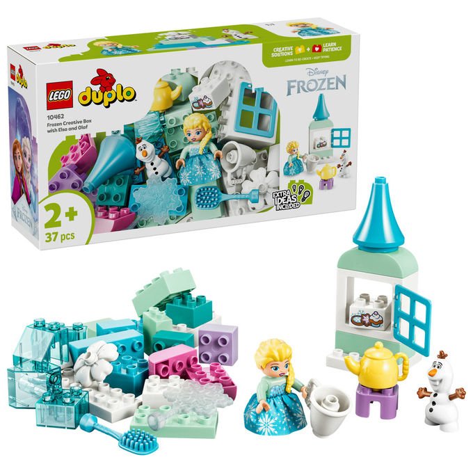 Lego DUPLO 10462 Scatola Creativa Frozen Elsa Olaf Set Costruzioni Bambini