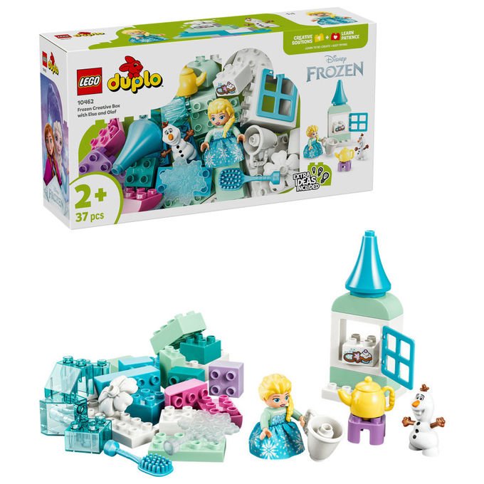 Lego DUPLO 10462 Scatola Creativa Frozen Elsa Olaf Set Costruzioni Bambini