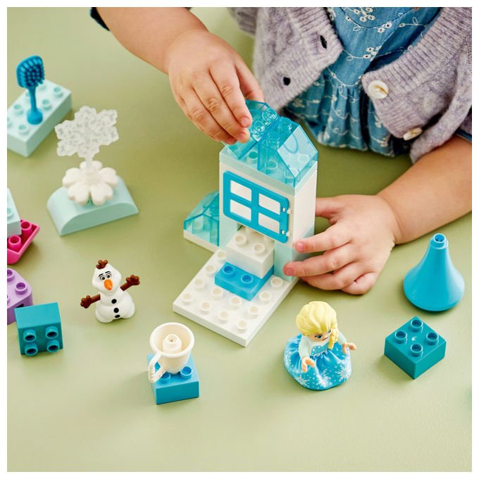 Lego DUPLO 10462 Scatola Creativa Frozen Elsa Olaf Set Costruzioni Bambini