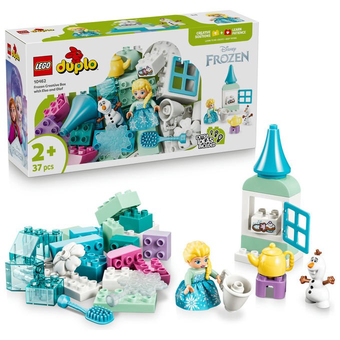 Lego DUPLO 10462 Scatola Creativa Frozen Elsa Olaf Set Costruzioni Bambini