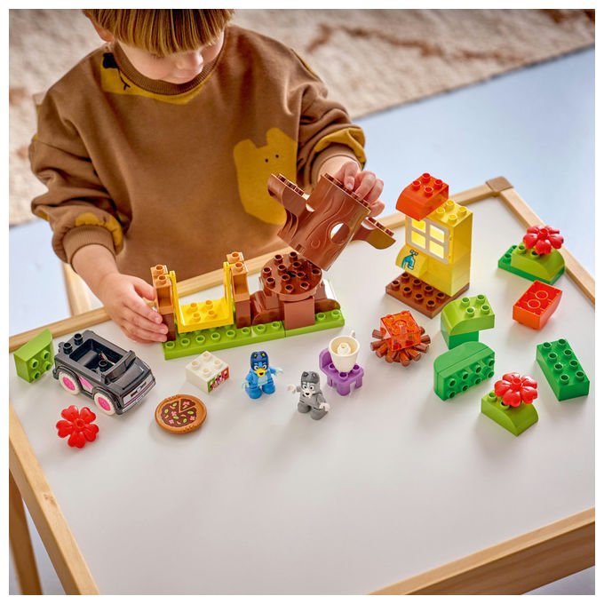 Lego DUPLO 10469 Bluey Pizzaiole con Muffin e Bluey Gioco da Costruzione per Bambini 2+ Anni
