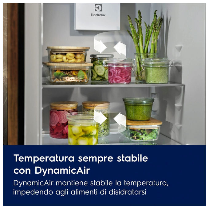 Electrolux KRD6DE18S4 Serie 600 Frigorifero da Incasso Monoporta 310 L 177 cm Classe E 32 dB FreeStore Ventilato colore Bianco