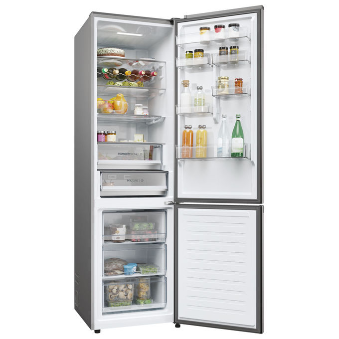 Haier HDPW5620CNPD Serie 5 Pro Frigorifero Combinato 406 L 205 cm Classe C 35 dB No Frost Wi-Fi colore Nero