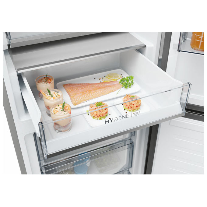 Haier HDPW5620CNPD Serie 5 Pro Frigorifero Combinato 406 L 205 cm Classe C 35 dB No Frost Wi-Fi colore Nero