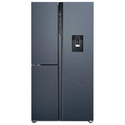 Haier HSPR79F18EWMB Frigorifero Side by Side 573 L 177 cm Classe E No Frost Dispenser Acqua e Ghiaccio 37 dB colore Nero