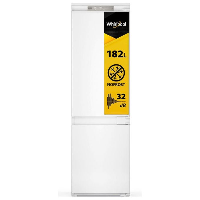 Whirlpool WHC18 T514 Frigorifero Combinato da Incasso 250 L 177 cm Classe C 32 dB Total No Frost colore Bianco