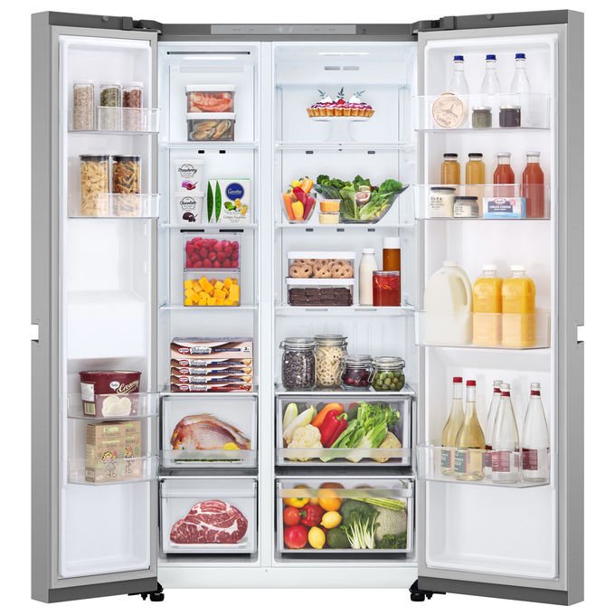 LG GSBC40PYPE Frigorifero Side by Side 664 L Classe E Prime Silver
