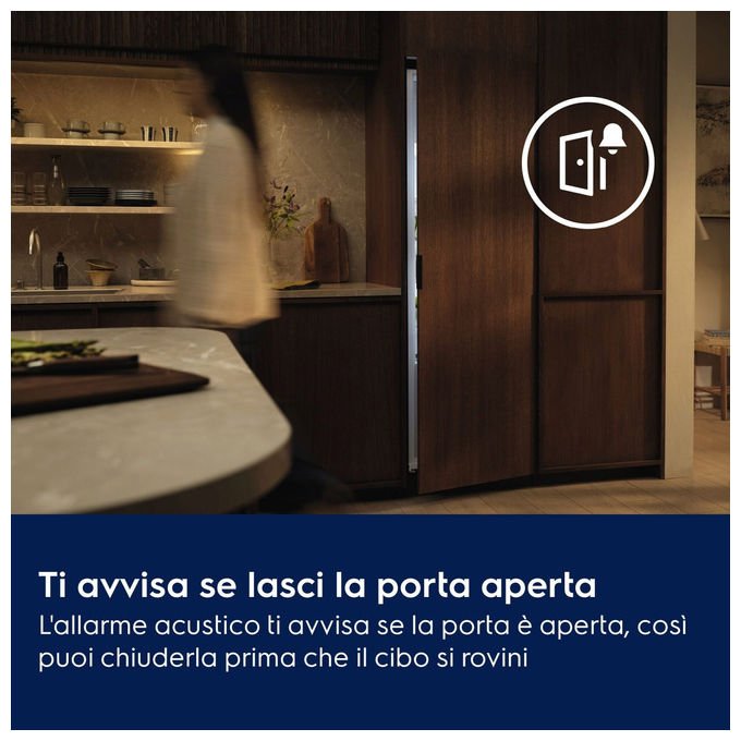 Electrolux LNA6LE18S Frigorifero Combinato da Incasso Low Frost Classe E 271 L Bianco