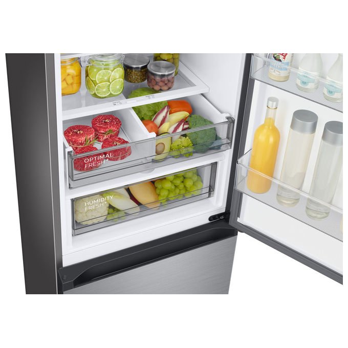 Samsung RB38C7B5BS9 Frigorifero Combinato Acciaio Inox Classe B 203 cm