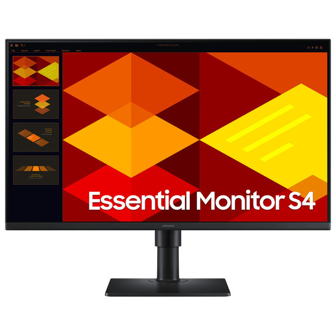 Samsung LS27D406GAUXEN S40GD Monitor PC 27'' Full HD IPS LED 100Hz Hub USB 2.0 Altoparlanti VESA colore Nero